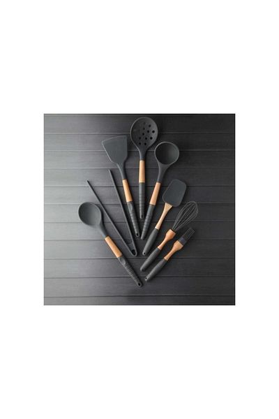 Rossel Premium Maestro Gray 8 Piece Silicone Set-13309