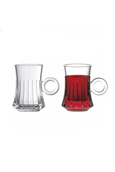Perotti - Sefa Perotti Gıancarlo 6-Piece Glass Tea Cup Set
