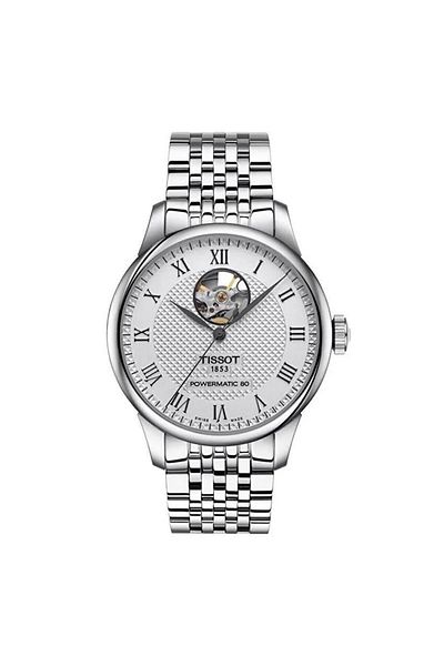 TISSOT Le Locle Powermatic 80 Men's Wristwatch - Open Heart T0064071103302
