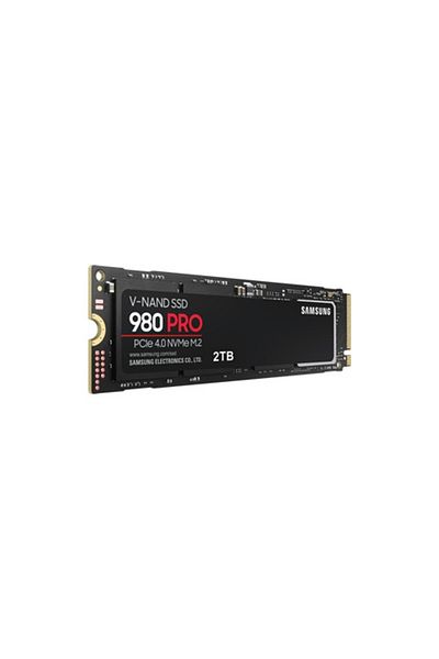 Samsung 980 Pro 2tb Nvme M.2 Ssd - 7000mb-5100 Mb/s Mz-v8p2t0bw