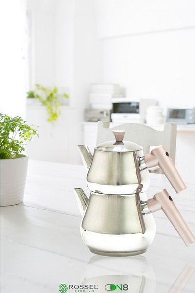 Papatyam Zodiac Teapot Family Rosegold