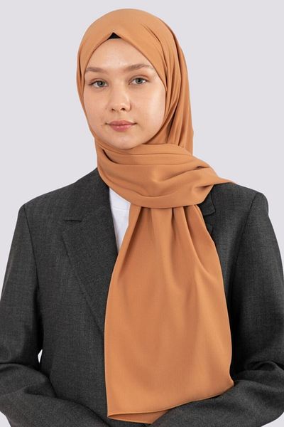 hijabchi Imported Medina Silk Shawl Soie De Medina Medinasilk Shawl Evening Dress Shawl - Amber