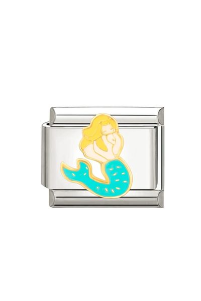 Claraco Italian Charm Attachment Link - Stainless Steel