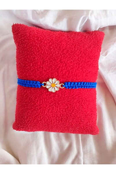 Nino Store مكرميه المظلة سلسلة الأبيض ديزي سوار محبوك