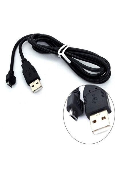 YUES PS4 DualShock 4 USB Şarj Kablosu – Micro-USB Oyun Kolu Uyumlu (PS4/Slim/Pro)