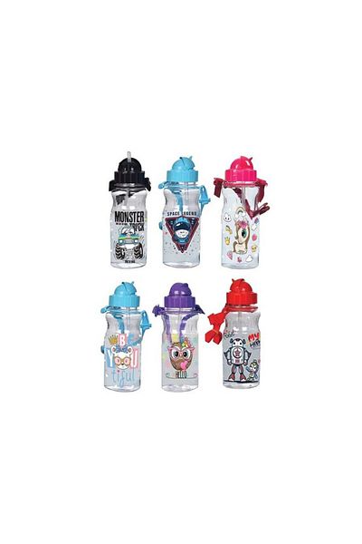Ticon Flask Popsy 500 ml - Transparent Patterned
