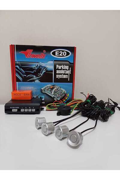 Universal İNWELLS E20 Uyumlu SESLİ PARK SENSÖRÜ (GRİ) RENK UNİVERSAL