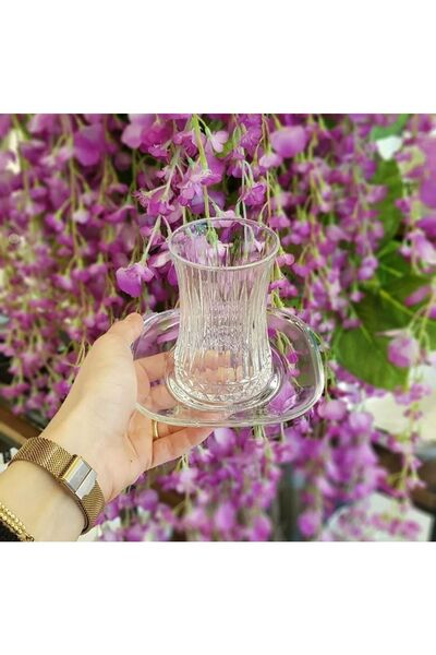 Paşabahçe 6 Kişilik 12 Parça Elysia Çay Seti Takımı