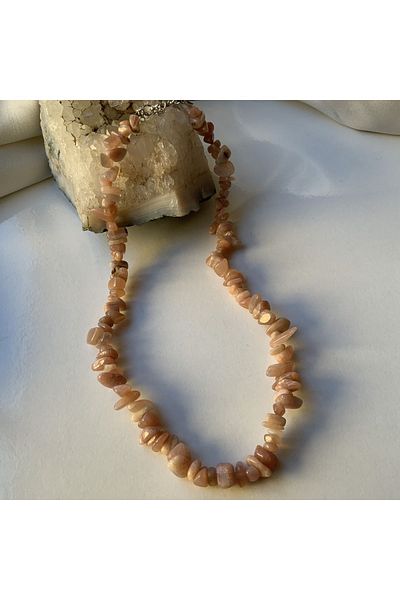 azra takı tasarım Handmade Authentic Ethnic Bohemian Natural Stone, Mother of Pearl, Coffee, Cream, Short Women's Necklace