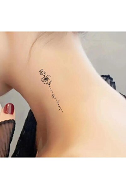 Mecit Tuhafiye ÇİÇEK AY MİNİ KOL BİLEK VUCUT GEÇİCİ DÖVME