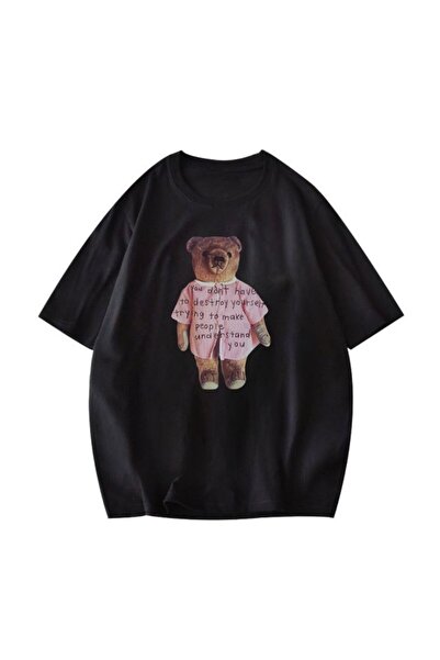 MAYDAY CULTURE Tricou unisex oversize cu imprimeu DTF