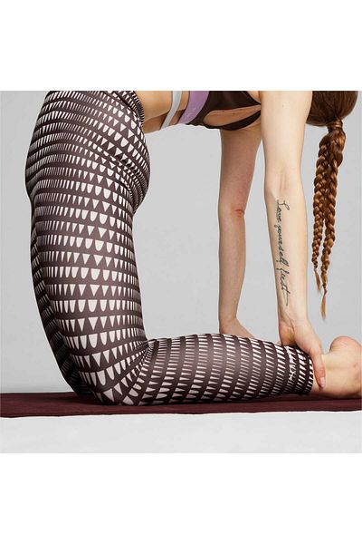 Puma Lemlem Hw 7/8 Tight Ciemna Czekolada