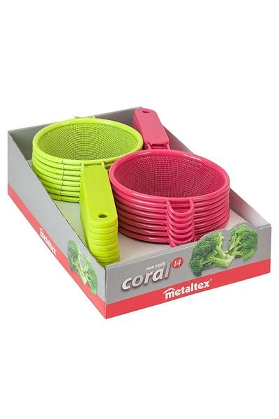 Metaltex Wire Strainer 20 cm-pink -705321
