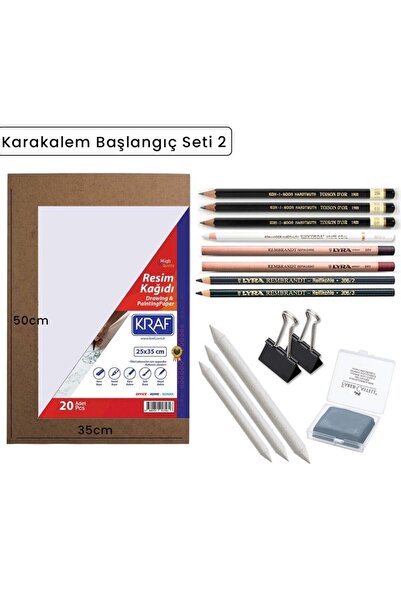 Genel Markalar Karakalem Başlangıç Seti 2 K-2