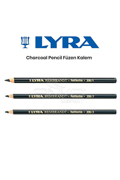 LYRA Rembrandt Charcoal Pencil Füzen Kalem