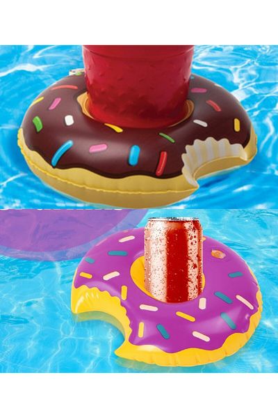 Şeker Ofisi Sea Bed Inflatable Cup Holder Donut Set