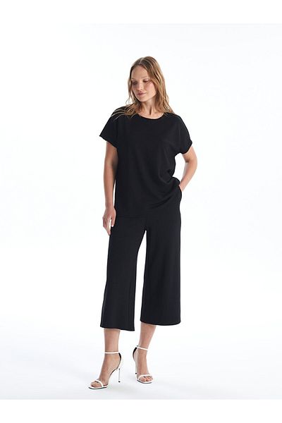 LC Waikiki LCW Women's - Flat Capri with Elastic Waist