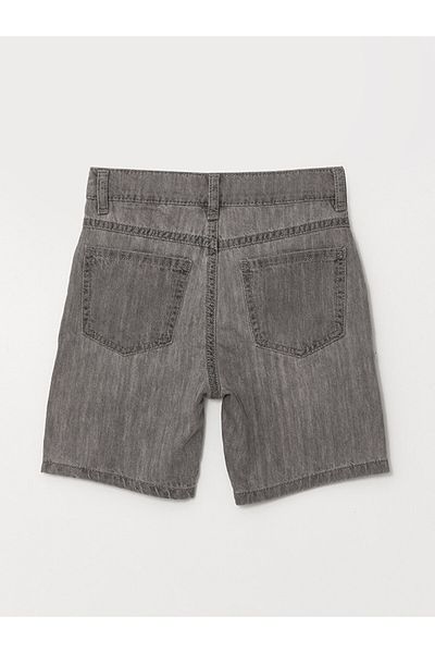 LC Waikiki LCW Baby Boy Jean Shorts - Basic Model with Elastic Waist