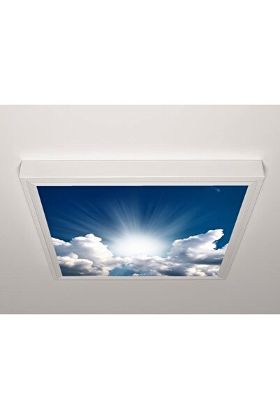 Gök Panel 60X60 LED Panel Aydınlatma Armatür Avize Sıva Üstü Desenli Tekli 46510937SU