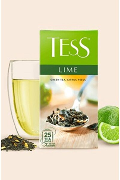 Tess Lime yeşil çay (narenciye kabukları)