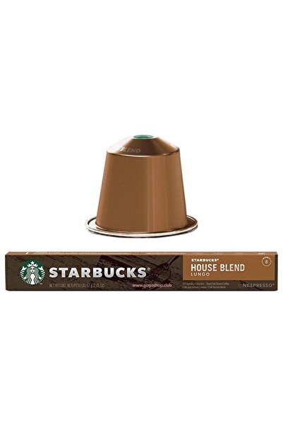 Starbucks House Blend Lungo Intensity 8 By Nespresso