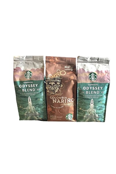 Starbucks خلاط أوديسي القهوة الأساسية 2x250 جرام وكولومبيا 250 جرام