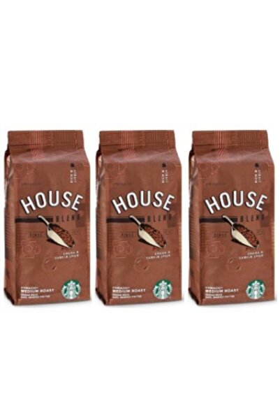 Starbucks هاوس بليند كور براون 250 جرام × 3 قطع