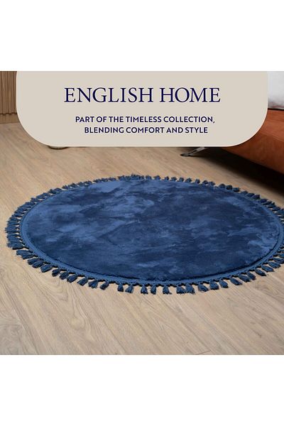 English Home Weicher, moderner Teppich, waschbarer Innenteppich für Wohnzimmer, Schlafzimmer und Esszimmer