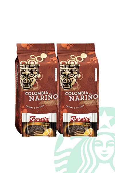 Starbucks 2x Çekirdek Kahve Colombia Narino Medium Roast 250 gr + Fiorella 20...