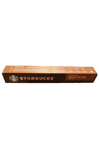 Starbucks House Blend Lungo كبسولة القهوة 10 قطع سلسلة خاصة