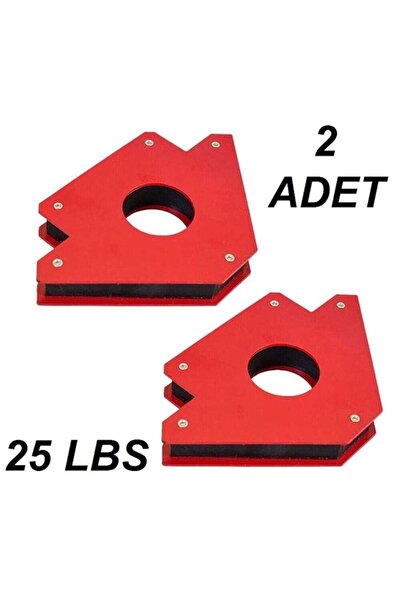 AYMAGNET 2 Adet 25 Lbs Manyetik Açılı Kaynak Gönye Tutucu Mıknatıs , Manyetik...
