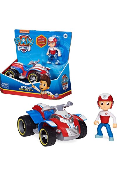 PAW PATROL Kurtarma Araçları Ryder Rescue Atv Exclusive Series