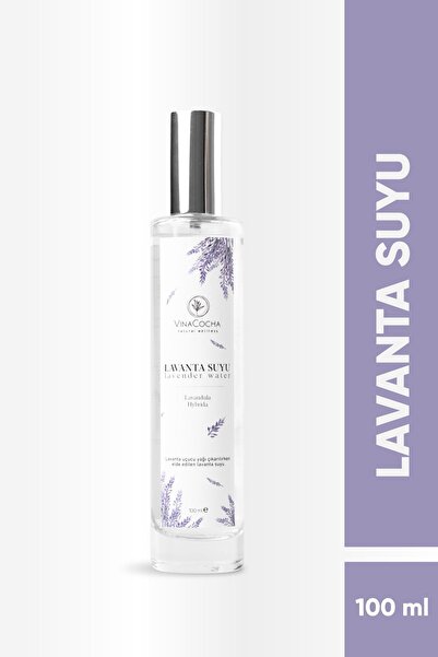 Vinacocha Lavanta Suyu %100 Doğal Ve Saf Geniş Gözenek Karşıtı Canlandırıcı Besleyici Tonik 100 ml