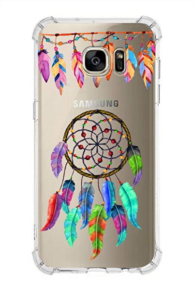 PrintiFy PrinriFy Samsung Galaxy S7 Edge Compatible Evil Eye Bead 6 Printed T...