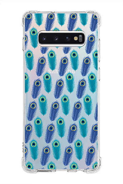 PrintiFy Prinrify Samsung Galaxy S10 Plus Compatible Evil Eye Bead 4 Printed ...