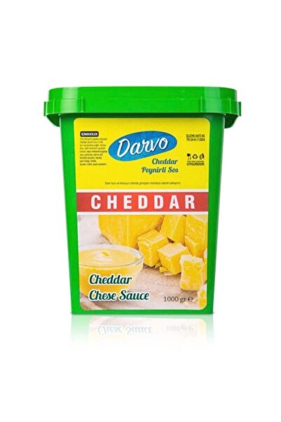 DARVO Cheddar Peynir Sos Toz 1000 gr