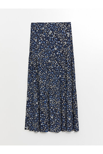 LC Waikiki Dámská sukně se vzorem LCW A-line - elastický pas