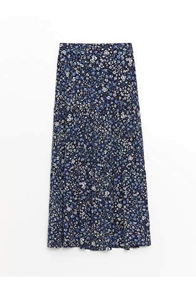 LC Waikiki Dámská sukně se vzorem LCW A-line - elastický pas