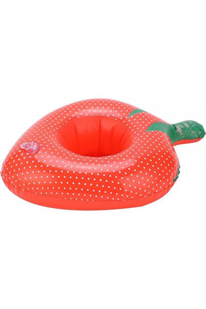 Şeker Ofisi Sea Bed Inflatable Cup Holder Strawberry