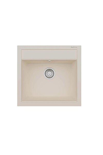 Hansgrohe Real Stone Olympos 56 Granit Eviye Krem