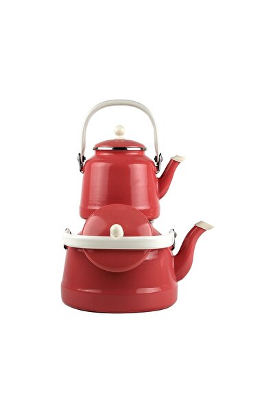 Genel Markalar Alev Emaye Mega Boy Vintage Çaydanlık 3 1.8 Lt