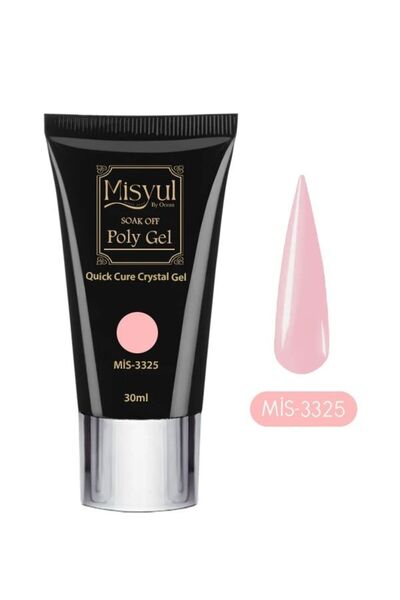 Misyul Poly Jel Protez Tırnak Hızlı Tırnak Uzatma Poly Gel 30 ml
