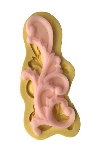 Partivitrini قالب معجنات من السيليكون ذو حافة زخرفية منقوشة - حجر معطر وصابون...