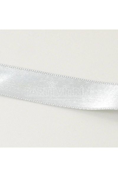Partivitrini Silver Gray Satin Ribbon 2 CmX 10 Meters
