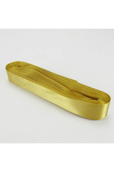 Partivitrini Gold Satin Ribbon 2 CmX 10 Meters