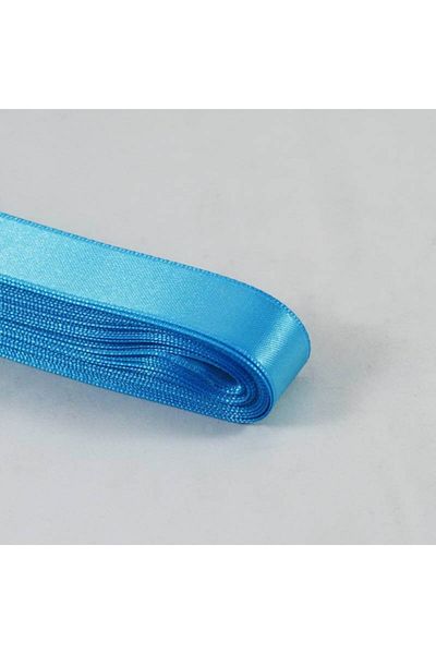 Partivitrini Turquoise Satin Ribbon 2 CmX 10 Meters