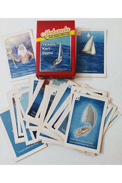 Partivitrini Alabanda Sailboat Card Game