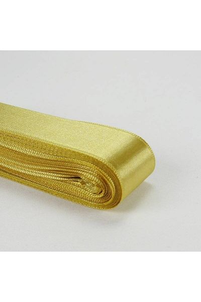 Partivitrini Gold Satin Ribbon 3 CmX 10 Meters