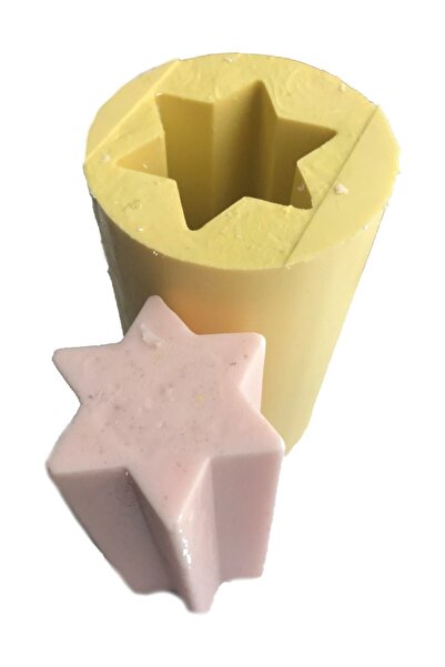 Partivitrini قالب سيليكون على شكل نجمة للمعجنات والحلوى 5x5x5 سم