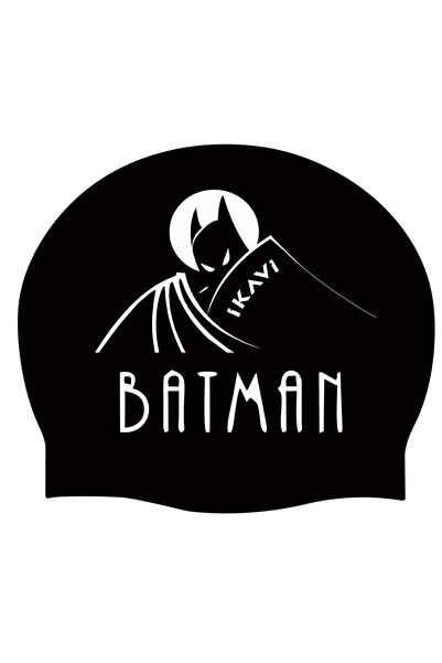 İKAVİ Batman Štampano silikonska kapa za plivanje